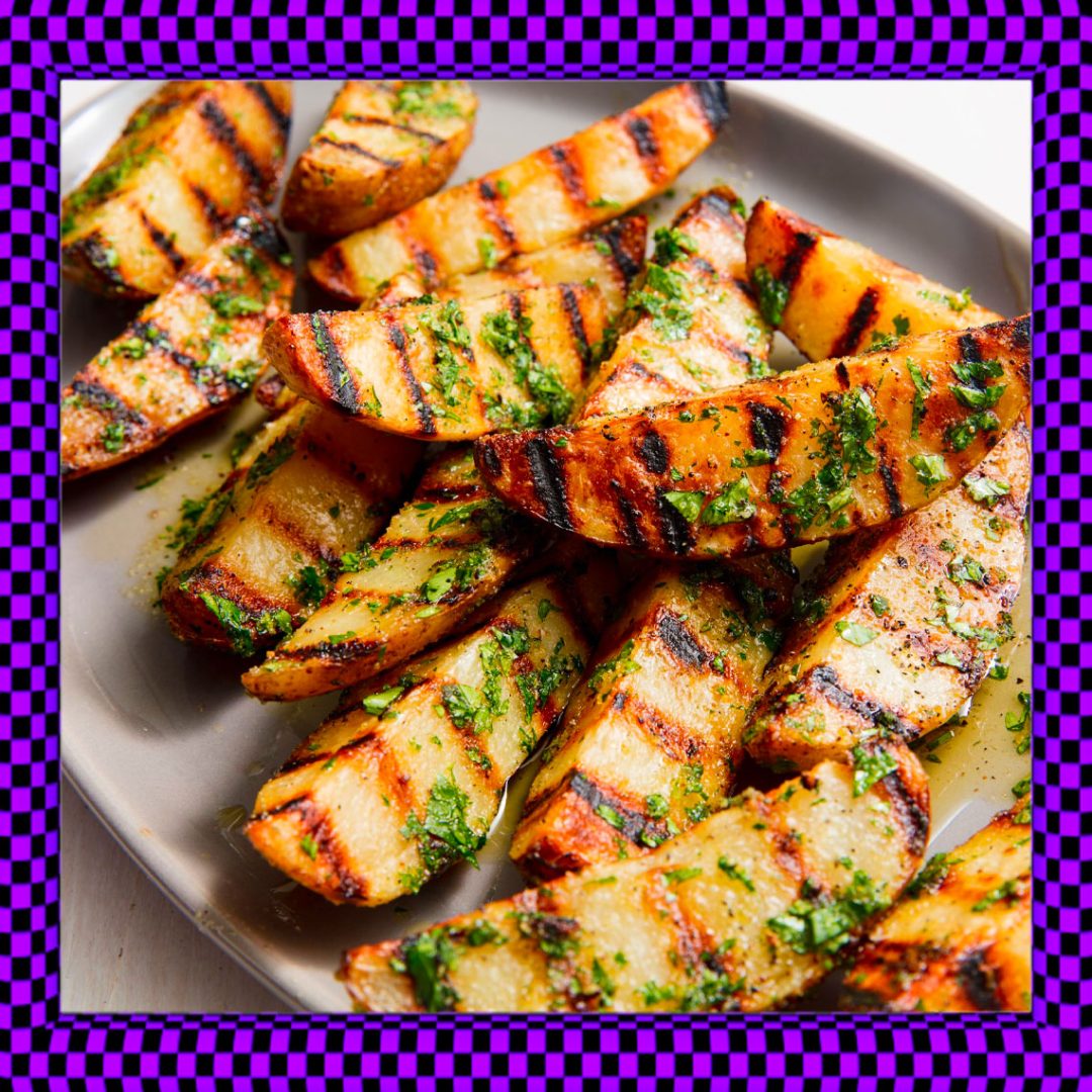 Grilled Russet Potatoes