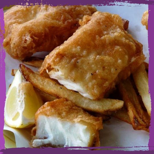 Halibut Fish and Chips